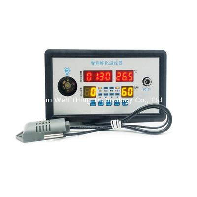 12V/220V ZFX-W9002 Incubator Automatic Egg Flip Intelligent Incubation Thermostat Household Waterbed Temperature and Humidity Controller