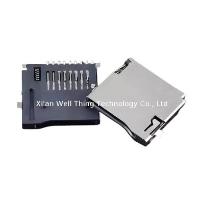 Self-elastic MicroSD Card (TF card) Card Holder TF-01A Connector