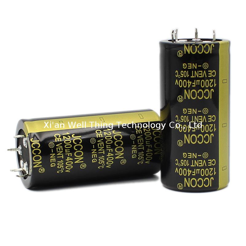 JCCON Capacitor 400V 1200UF Electrolytic Capacitor 35X70MM