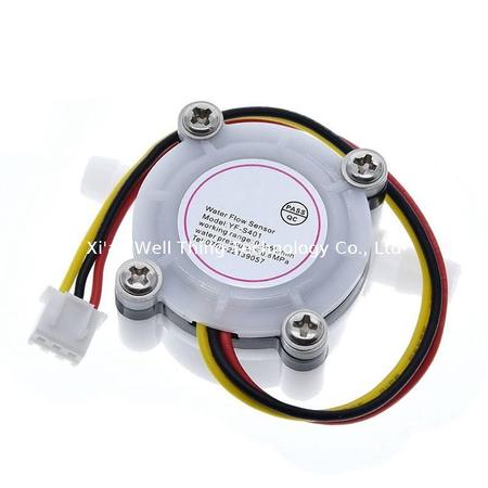 YF-S401 Hot Water Flow Sensor Coffee Flow Meter Counter 0.3-6L/min