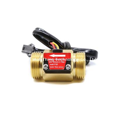 YF-B5 Brass Water Flow Sensor Hall Water Flow Sensor Water Heater Farm Irrigation Hall Water Flow Meter